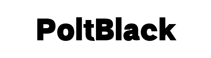Polt Black Font