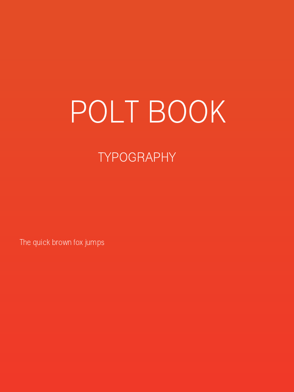 Polt Book Poster