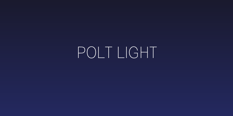 Polt Light Social Header