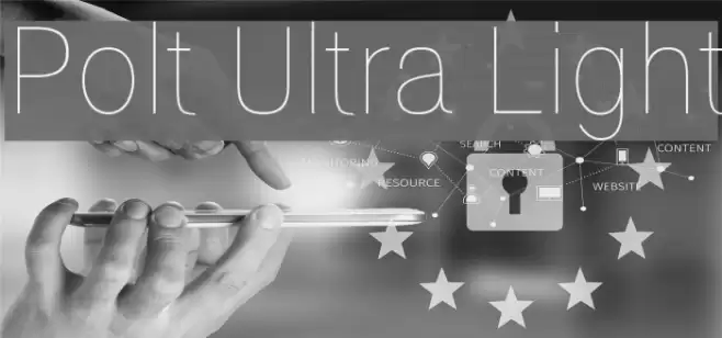 Polt Ultra Light Font examples