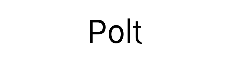 Polt Font