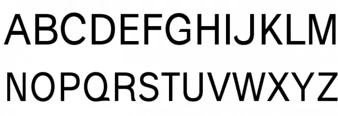 Polt 字体 大写