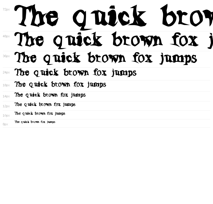 Poltergeist Thick Waterfall