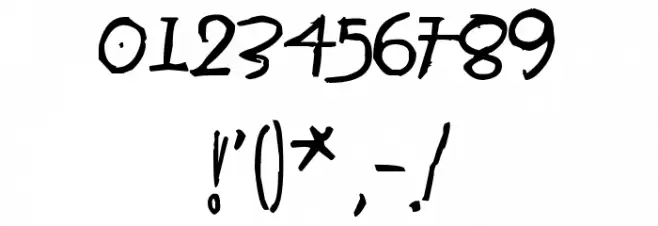 Polvi Humppila sanoo Font OTHER CHARS