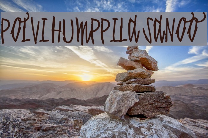 Polvi Humppila sanoo Example 3