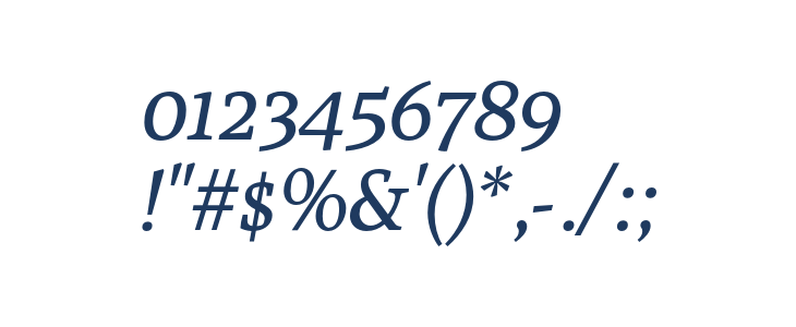 Poly-Italic1 Other Characters