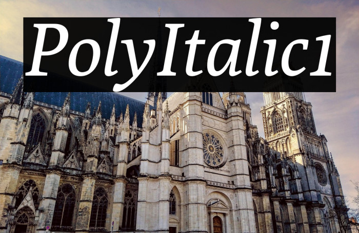 Poly-Italic1 Example 3