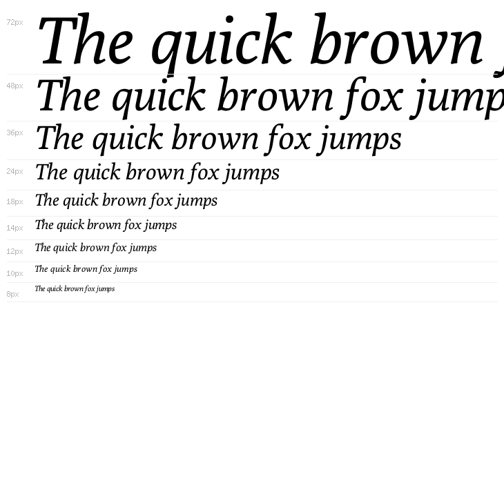 Poly-Italic Waterfall