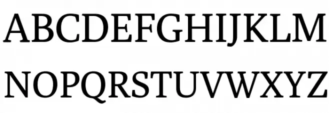 Poly-Regular Schriftart Groß