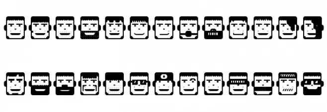 PolyFace Regular Polices MAJUSCULES