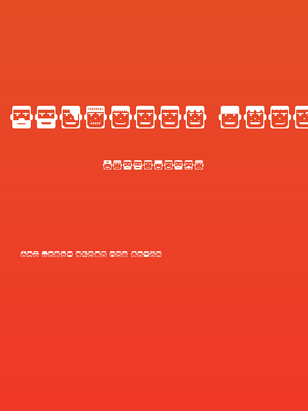 PolyFace Regular Poster