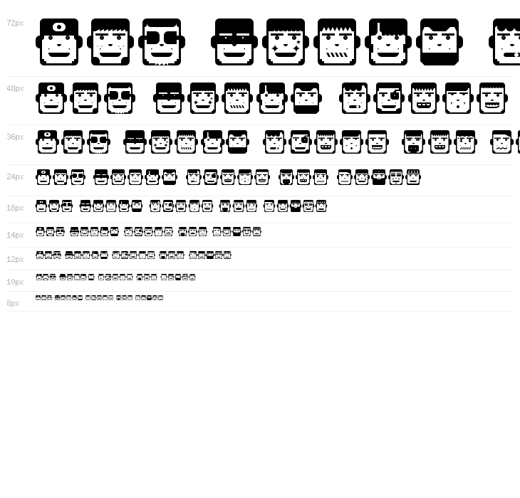 PolyFace Regular Waterfall