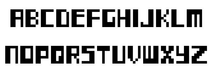 Polybius1981 Font LOWERCASE