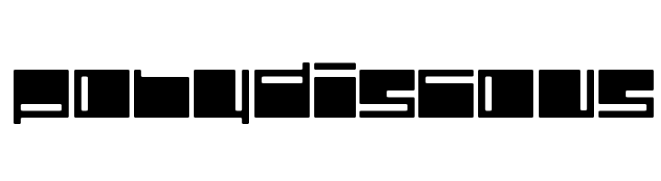 Polydiscous Font