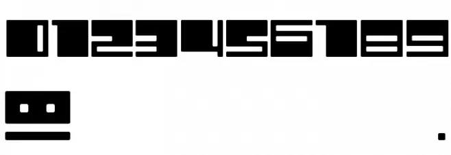 Polydiscous Font OTHER CHARS