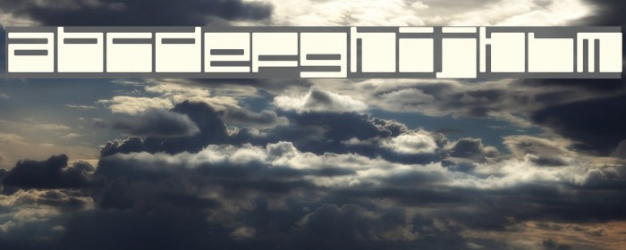 Polydiscous Font examples