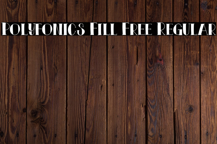 Polyfonics Fill Free Regular Example 3