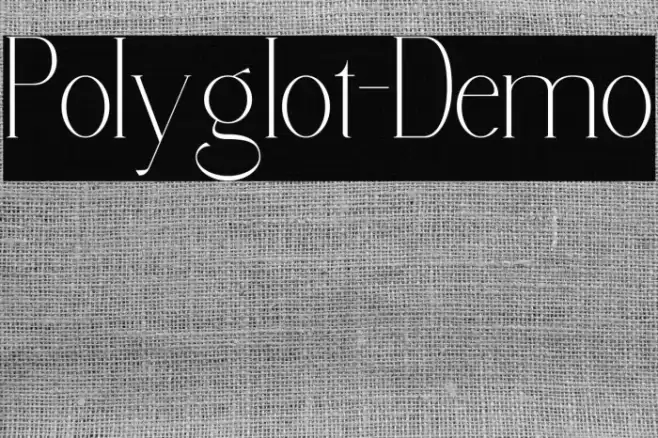Polyglot-Demo Font examples