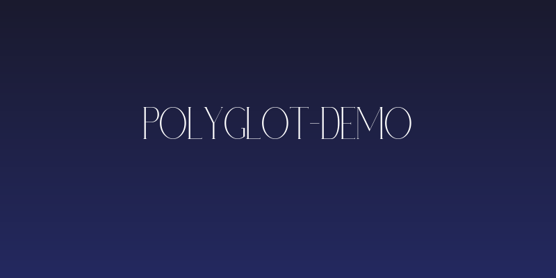 Polyglot-Demo Social Header