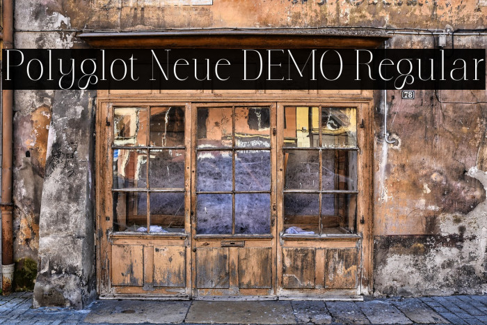 Polyglot Neue DEMO Regular Example 1