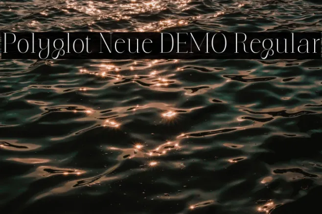 Polyglot Neue DEMO Regular Example 2