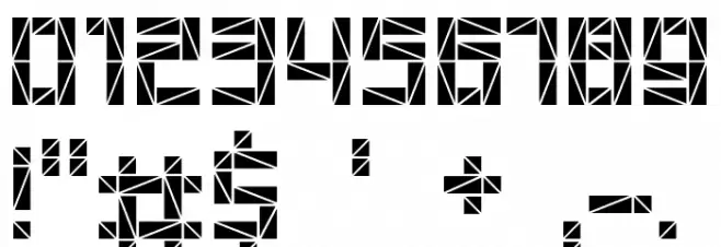 Polygon-Regular Font OTHER CHARS