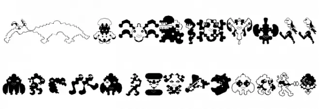 Polygonish Font OTHER CHARS