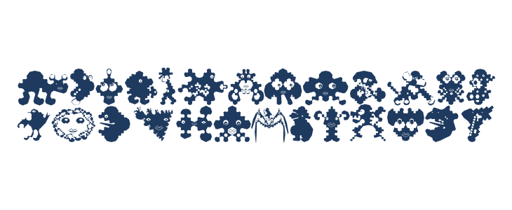 Polygonish Lowercase