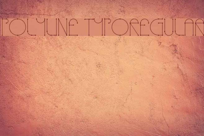 Polyline TypoRegular Example 3