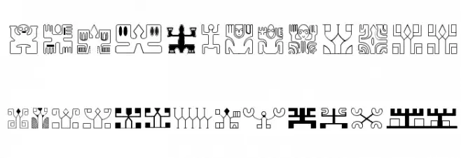 Polynesien Etua font 字体 小写