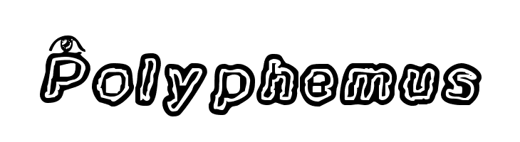 Polyphemus  Frei Schriftart Herunterladen