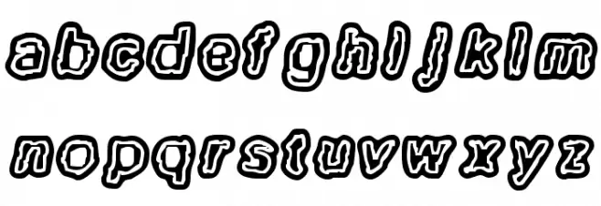 Polyphemus Font LOWERCASE