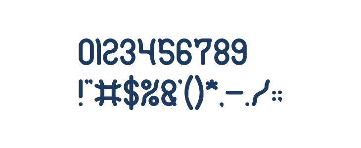 Polysoup Bold Other Characters