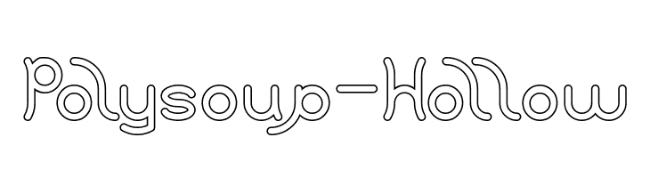 Polysoup-Hollow  Fuentes Gratis Descargar