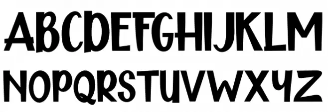 Polythem 字体 大写