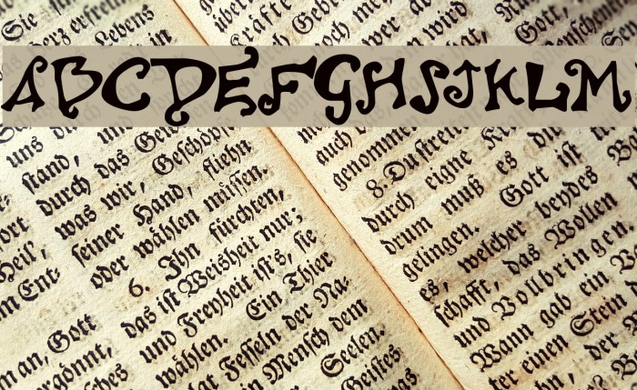 Polywog Font examples