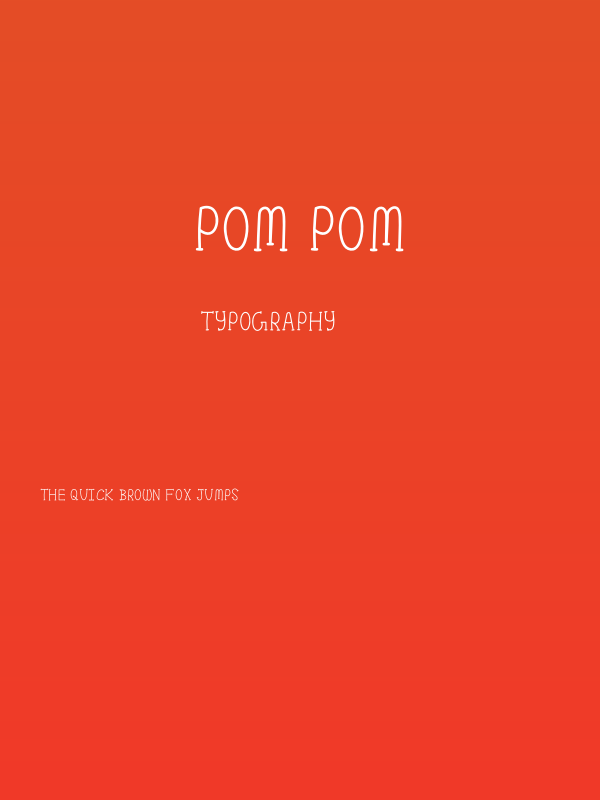 Pom Pom Poster