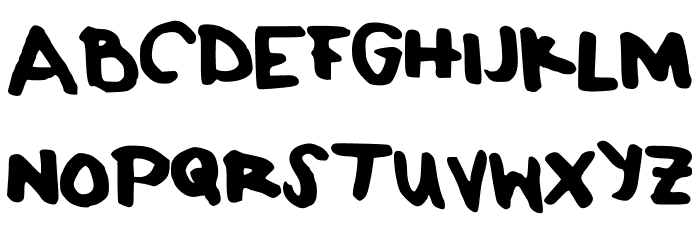 PomLimeade Font UPPERCASE