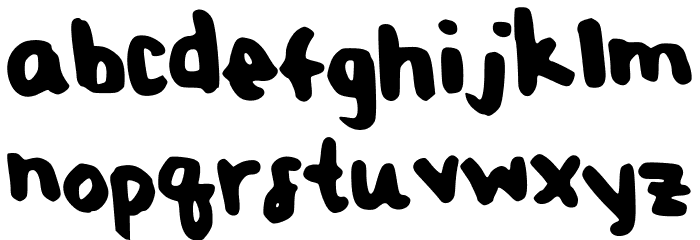 PomLimeade Font LOWERCASE