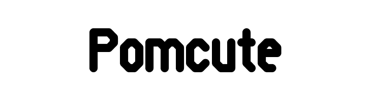 Pomcute Font