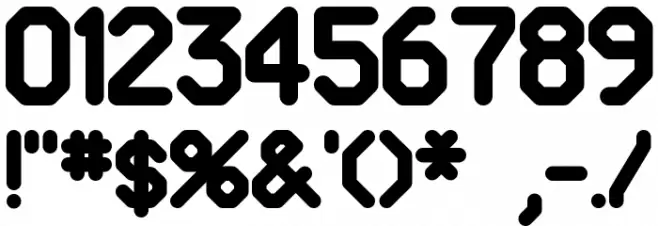 Pomcute Font OTHER CHARS