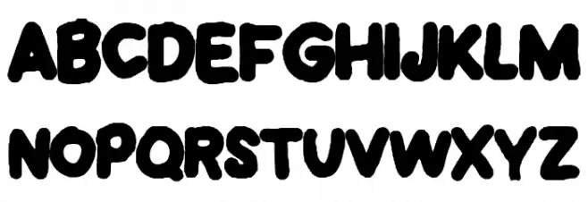 Pomegranates Schriftart Groß