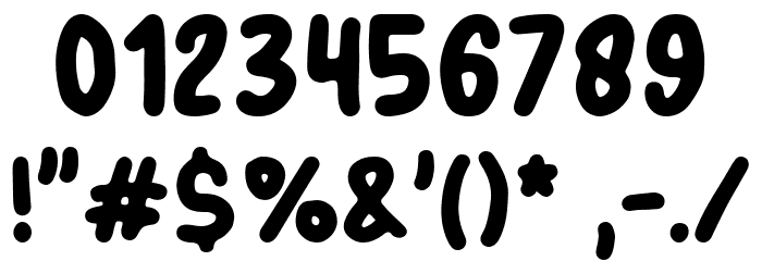 Pomerania Font OTHER CHARS