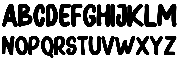 Pomerania Font LOWERCASE