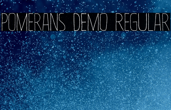 Pomerans DEMO Regular Example 2