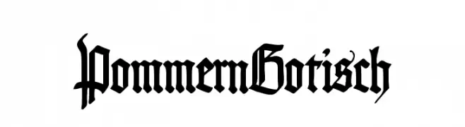 PommernGotisch  baixar fontes gratis