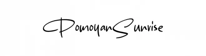 Pomoyan Sunrise  font caratteri gratis