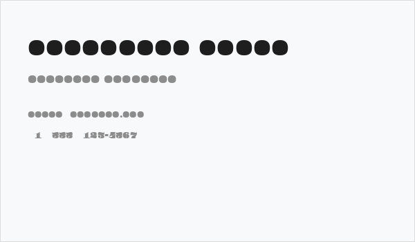 Pompadour Black Business Card