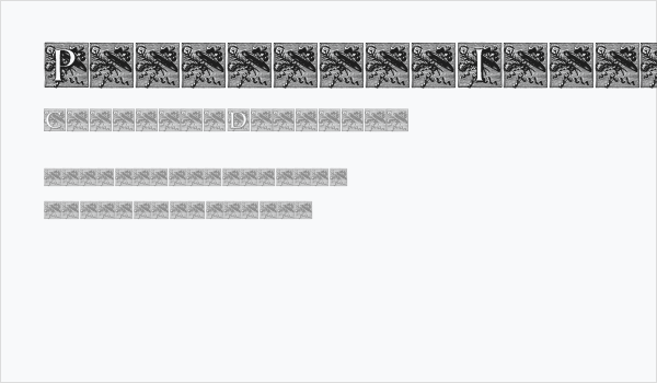 PompadourInitials Business Card