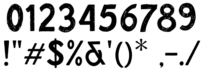 PompanoDEMO Font OTHER CHARS